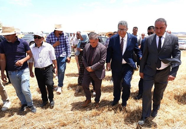 رئيس مجلس نواب الشعب يواكب افتتاح موسم الحصاد بولاية بن عروس