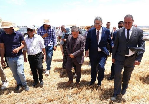 رئيس مجلس نواب الشعب يواكب افتتاح موسم الحصاد بولاية بن عروس