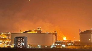 قطر: جرحى ومفقودون في انفجار بمنشأة غاز طبيعي مسال