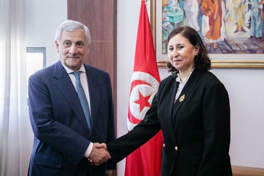 رئيسة الحكومة تستقبل نائب رئيس مجلس الوزراء وزير الشؤون الخارجيّة والتعاون الدولي الإيطالي
