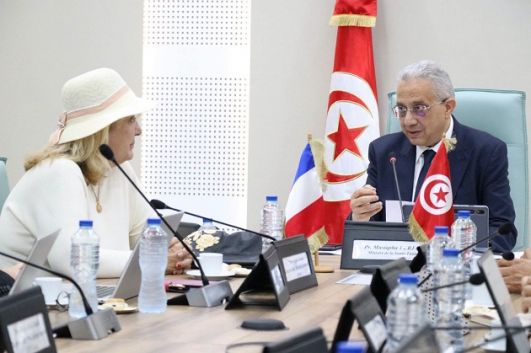 وزير الصحة يلتقي بوفد من الوكالة الفرنسية للتنمية لمتابعة تقدم المشاريع الصحية المنجزة