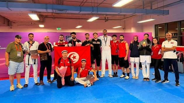 تايكواندو : المنتخب الوطني يحصد 6 ميداليات في دورة أستانا