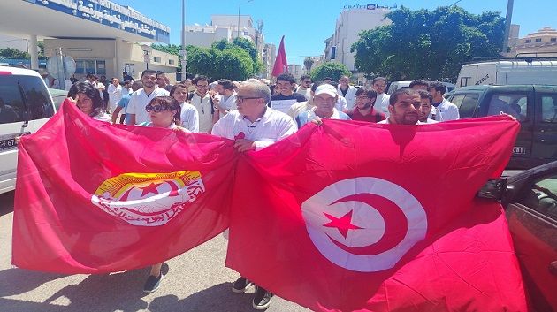 بعد تكرر الاعتداءات التي تستهدفهم.. وقفة احتجاجية للاطارات الطبية وشبه طبية في المنستير