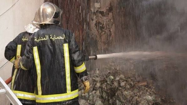 القيروان: إخماد حريق اندلع بمستودع بلدي