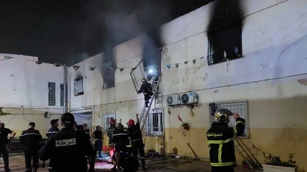 أودى بحياة 11 شخصا..الكشف عن سبب حريق دار الأيتام في الجزائر