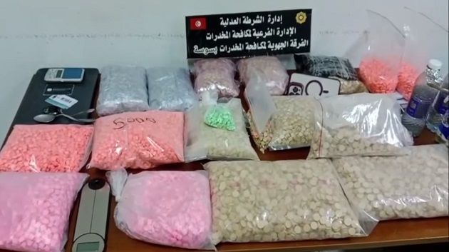 الإطاحة بشبكة دولية تنشط في توريد و ترويج و نقل المواد المخدرة 
