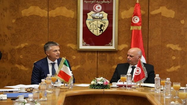 وضع برامج للتعاون وتبادل الخبرات محور لقاء وزير النقل بنائب وزير النقل الإيطالي