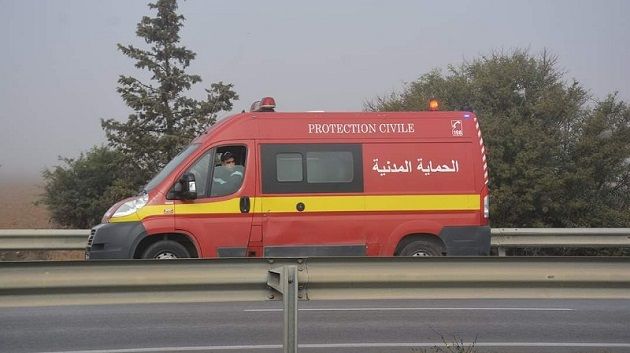 انقلاب حافلة قادمة من الجنوب التونسي في اتجاه تونس العاصمة