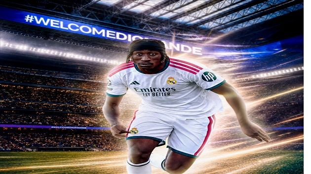 ريال مدريد يتعاقد مع ديوماندي حتى 2033