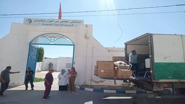الاتحاد التونسي للتضامن: تسليم معدات للمستشفى الجهوي بقبلي و مستشفى ابن الجزار بالقيروان