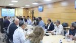 وزير التجارة يستقبل وفدا من رجال أعمال عن اتّحاد الصناعات الهندية