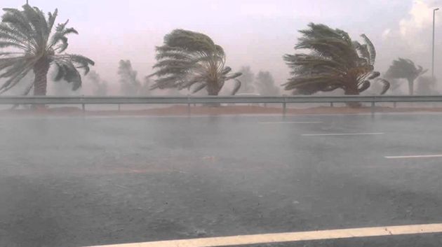 ظهر اليوم: خلايا رعدية مع رياح قوية وأمطار بهذه المناطق