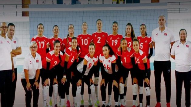 بداية موفقة لسيدات الطائرة التونسية في بطولة إفريقيا