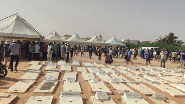 بن قردان تشيّع ضحايا فاجعة غرق مركب مهاجرين