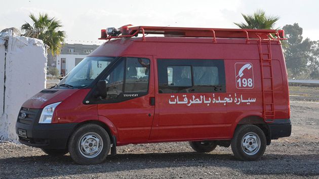 خلال 24 ساعة: 210 تدخلات للنجدة والإسعاف بالطرقات