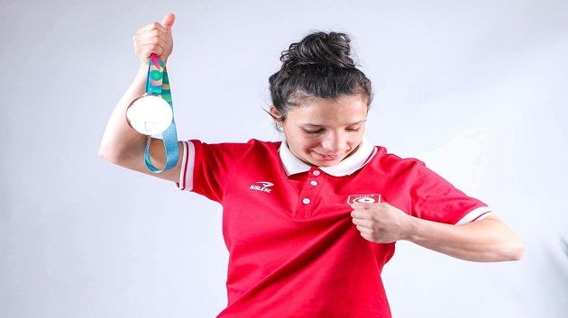 الألعاب المتوسطية (الجودو):أميمة البدوي تتوج بالميدالية الفضية