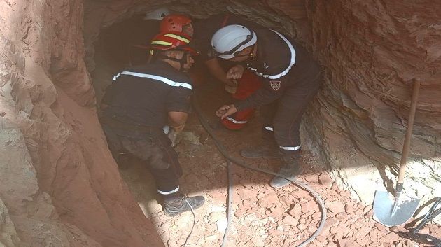 لليوم الثالث.. تواصل عمليات إنقاذ الطفل الذي سقط في بئر بالجزائر (صور)