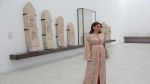 الفنانة 'يارا' تزور متحف باردو (صور)