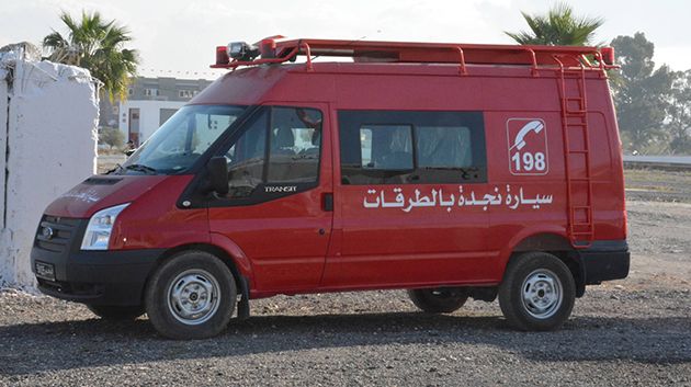 الحماية المدنية: 599 تدخلاً للنجدة والإسعاف على الطرقات خلال 24 ساعة