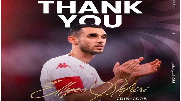قائد المنتخب الوطني إلياس السخيــري يُعلن اعتـــزاله اللعب دوليًا