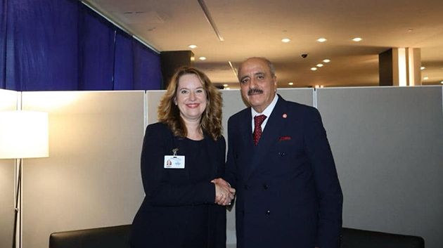 وزير الخارجيّة يلتقى بنيويورك المديرة العامة للمنظمة الدولية للهجرة