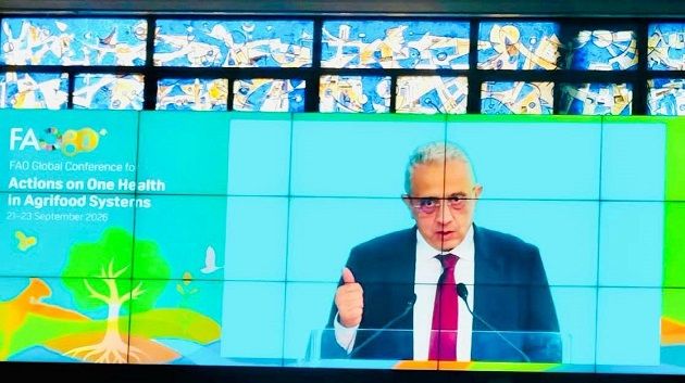 مؤتمر 'الصحة الواحدة': تونس تدعو لتعزيز التّنسيق بين قطاعات الصحة و الفلاحة و البيئة