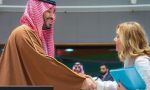 ميلوني وبن سلمان يبحثان أمن الملاحة في مضيق هرمز وباب المندب