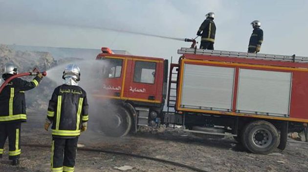 المهدية: وفاة شاب جرّاء اندلاع النيران بمستودع للبنزين المهرب