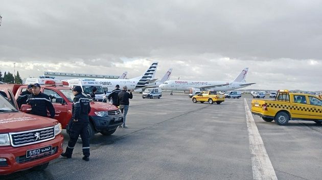 عملية بيضاء بمطار تونس قرطاج الدولي