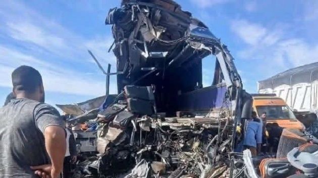 حادث مرور فظيع في مصر: 13 قتيلا و20 مصابا