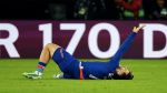 لاعب باريس سان جيرمان كفاراتسخيليا بعد إصابته: 