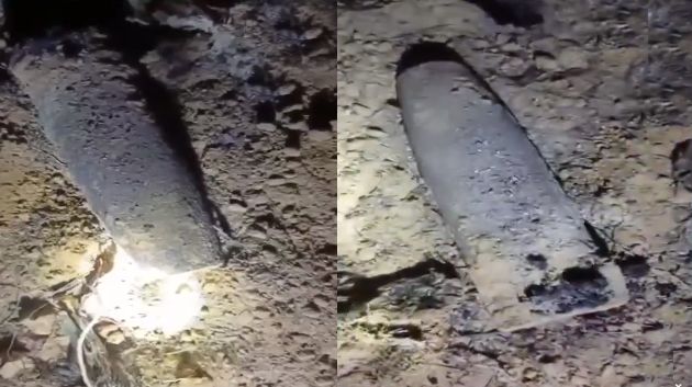 القلعة الكبرى: مواطن يعثر على قذيفة حربية أثناء تسييج قطعة أرض