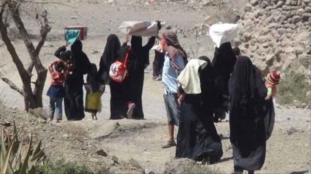 نزوح أكثر من 281 ألف شخص منذ بداية التصعيد في اليمن