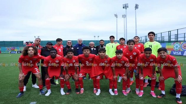 نسور قرطاج أقل من 15 سنة في نهائي كأس العالم مستوى ثالث
