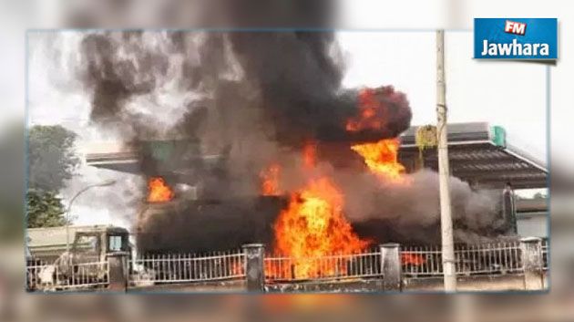 غانا : 78 قتيلا في انفجار بمحطة وقود