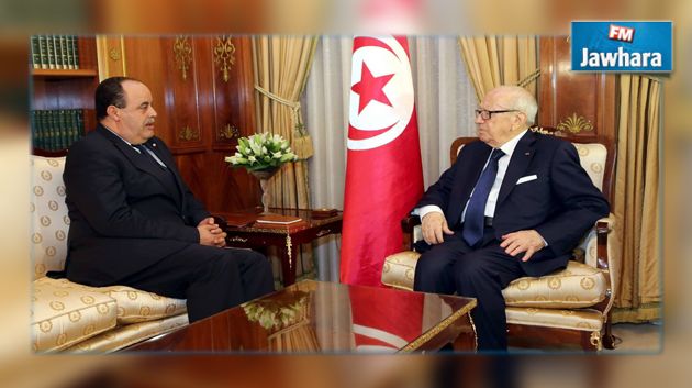 اجتماع بين رئيس الجمهورية ووزير الداخلية حول عملية سيدي بوزيد