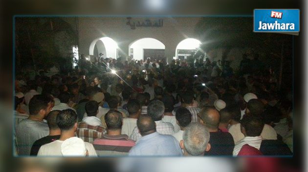 مسيرة بمساكن تنديدا بعزل البشير بن حسن من الإمامة