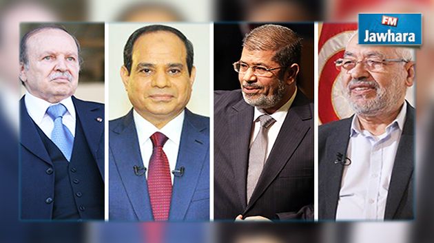 الغنوشي وبوتفليقة يحاولان اقناع السيسي بعدم إعدام محمد مرسي