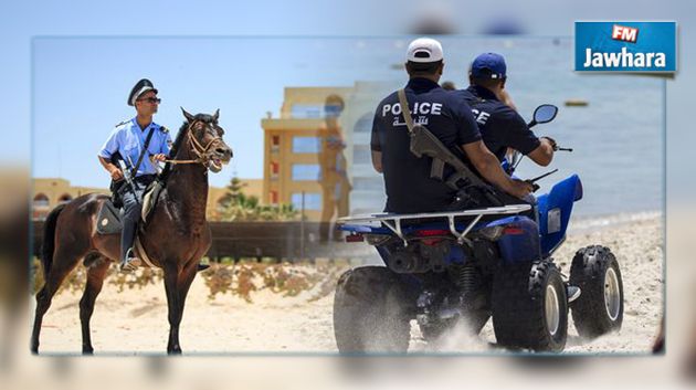 نابل : تخصيص 300 عون أمن لحماية المنشآت السياحية