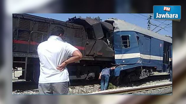 20 مصابا إثر اصطدام قطارين بمحطة ديبوزفيل