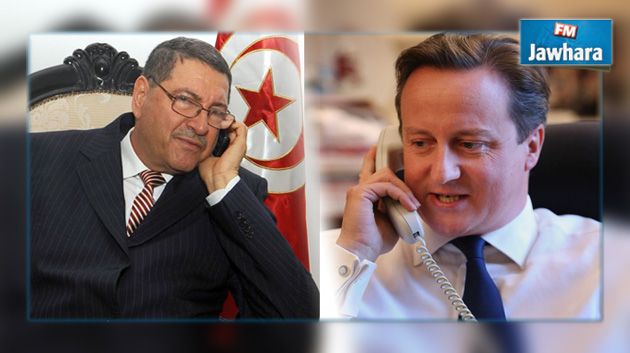 الصيد وكامرون يتحادثان حول سبل إلغاء بريطانيا لتحذيرها لمواطنيها بعدم السفر إلى تونس