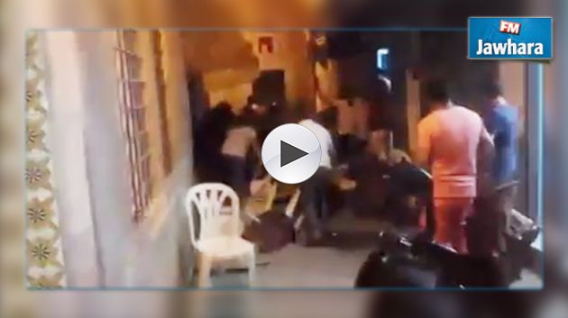 فيديو لحالة فوضى بعد أحداث عنف في مدينة تونس العتيقة 