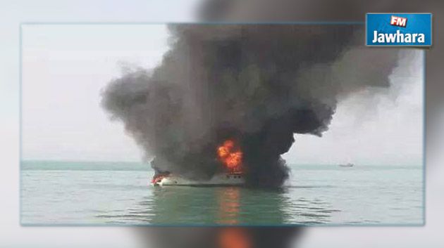 احتراق زورق للجيش المصري في تبادل إطلاق نار مع مسلحين