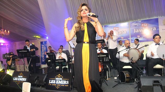 باسكال مشعلاني تحيي حفل عيد ميلاد إذاعة الجوهرة العاشر