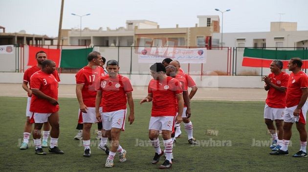 مبارة ودية لهلال مساكن أمام منتخب تونس 1996 إحتفالا بالسبعينية 