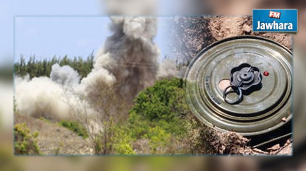 القصرين : انفجار لغم يسفر عن وفاة عسكري واصابة 6 اخرين