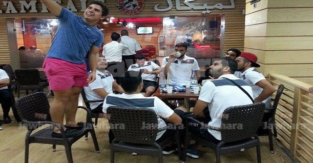 وفد النجم الساحلي قبل الإنطلاق إلى مالي