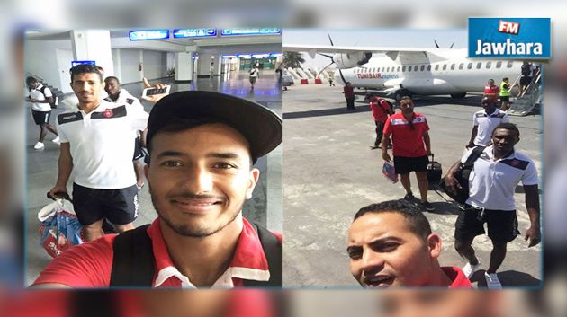 وفد النجم الساحلي يصل إلى مطار جربة و يبدأ التحضير لمقابلة جرجيس