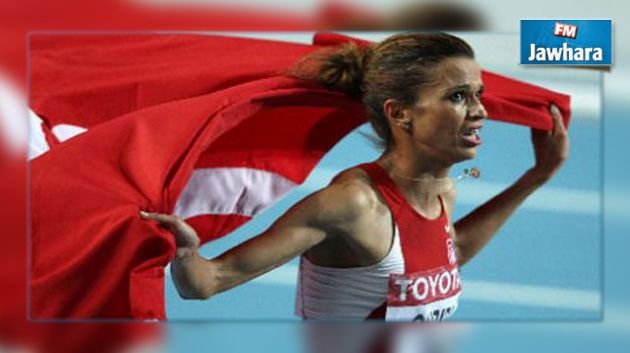 حبيبة الغريبي تحرز فضية 3000 متر موانع في بطولة العالم لألعاب القوى
