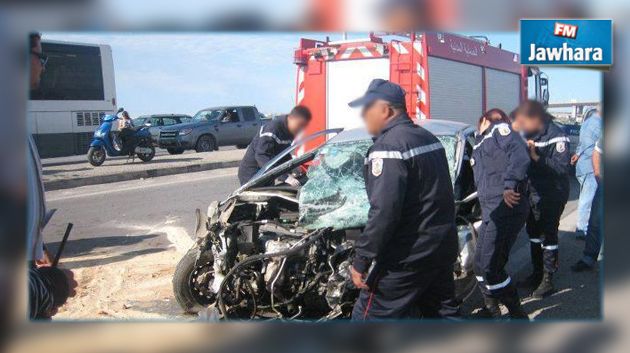 سيدي بوعلي : مقتل شخص و إصابة 6 في حادث مرور
